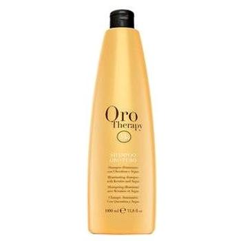 FANOLA Oro Therapy Oro Puro Illuminating Shampoo ochranný šampon pro všechny typy vlasů 1000 ml (HFANOOROTHWXN121776)