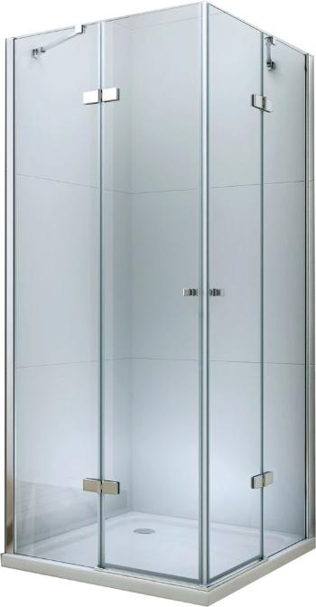 MEXEN/S ROMA sprchový kout 90x90 cm, transparent, chrom 854-090-090-02-00