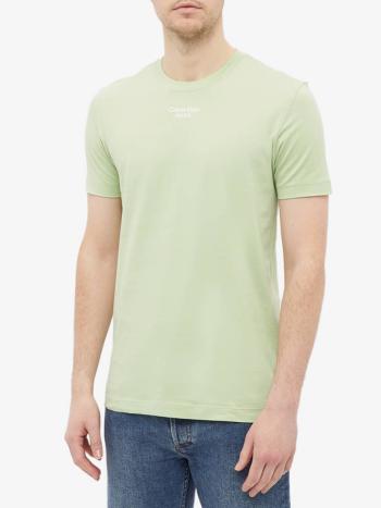 Calvin Klein pánské světle zelené tričko - S (L99)