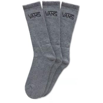 Vans MN CLASSIC CREW 9.5-13 3PK Ponožky, šedá, velikost 39-42