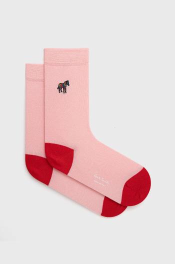 Ponožky Paul Smith dámské, růžová barva
