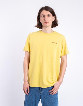 Tričko Patagonia Fitz Roy Icon Responsibili-Tee Milled Yellow