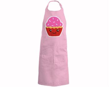 Kuchyňská zástěra Kawaii cupcake