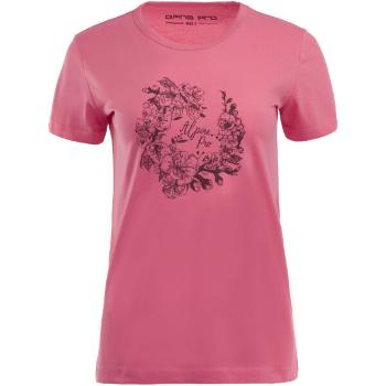 ALPINE PRO FALLONA Dámské triko, růžová, velikost L