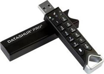 USB flash disk iStorage datAshur Pro2 IS-FL-DP2-256-64, 64 GB, USB 3.2 (Gen 1x1) , černá