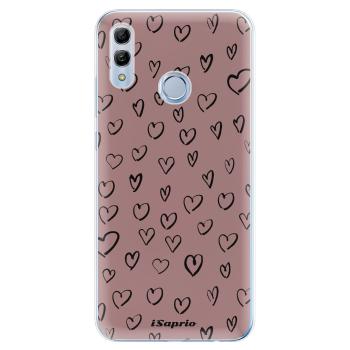 Odolné silikonové pouzdro iSaprio - Heart Dark - Huawei Honor 10 Lite