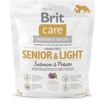 Brit Care grain-free senior & light salmon & potato 1 kg (8595602510290)