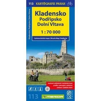 Kladensko, Podřipsko, Dolní Vltava 1: 70 0000: Cykloturistická mapa 113 (978-80-7393-237-4)