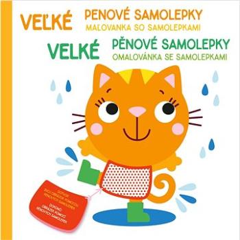 Velké pěnové samolepky Kočka: Veľké penové samolepky Mačka (9789464226577)