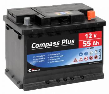 Compass PLUS 12V 55Ah 420A am27562