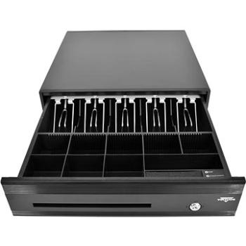 Virtuos pokladní zásuvka C425D-Luxe, kuličkové pojezdy, s kabelem, 9-24V (EKN0117)