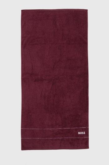 Bavlněný ručník BOSS Plain Burgundy 70 x 140 cm