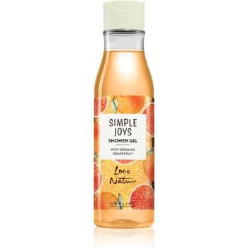 Oriflame Love Nature Simple Joys sprchový gel Organic Grapefruit 250 ml