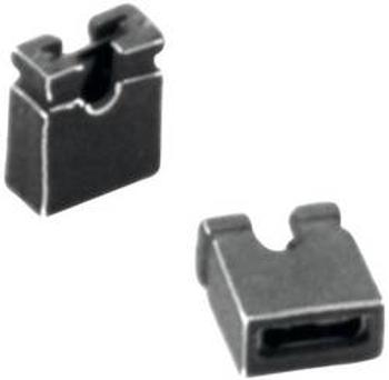 Zkratovací můstek TRU COMPONENTS TC-07021-201-10-00, rastr (rozteč) 2 mm, počet pólů 2, černá, 1 ks