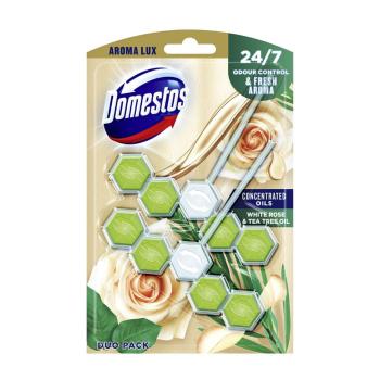 Domestos Aroma Lux White Rose & Tea Tree Oil 2 ks