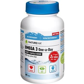 NatureVia Omega 3 One a Day 60 kapslí (3715142)