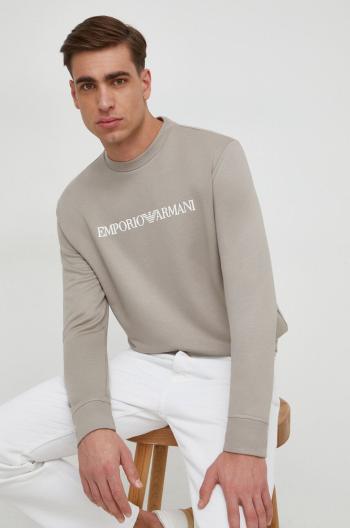 Mikina Emporio Armani pánská, s potiskem, 8N1MR6 1JRIZ