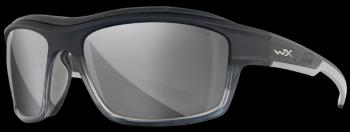 Wiley x polarizační brýle ozone silver flash grey matte charcoal to grey fade