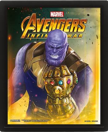 3D obraz Avengers Thanos