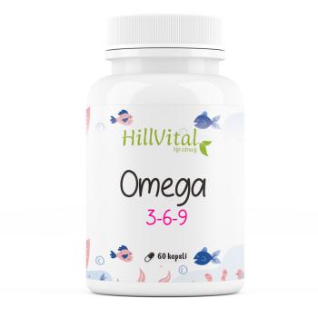 HillVital | Omega 3 mastné kyseliny - Rybí olej - 1000 mg - 100 kapslí