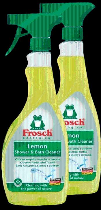 Frosch Eko Citrusový čistič na koupelny a sprchy 2 x 500 ml