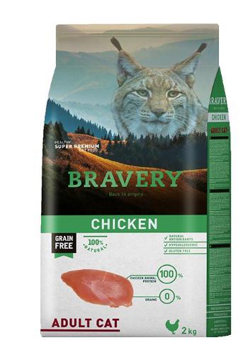 Bravery cat  ADULT chicken - 2 x 7kg
