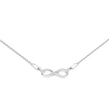 NUBIS® Stříbrný náhrdelník nekonečno - NB-0409