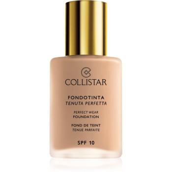 Collistar Perfect Wear Foundation voděodolný tekutý make-up SPF 10 odstín 3.1 Sand 30 ml