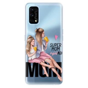 Odolné silikonové pouzdro iSaprio - Milk Shake - Blond - Realme 7 Pro