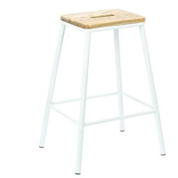 Barová stolička Seattle bílá (IAI-11386)