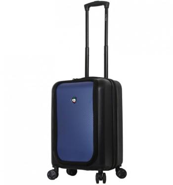 Mia Toro M1709/2-S Carbonio Superior cestovní kufr TSA 58 cm 41-51 l Black/Blue