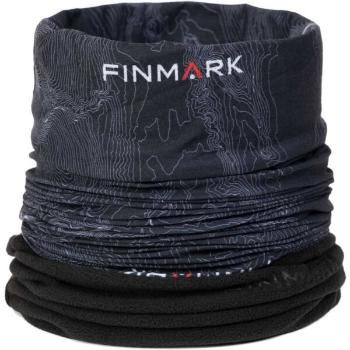 Finmark FSW-216 Multifunkční šátek s fleecem, černá, velikost UNI