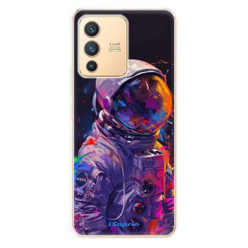 Odolné silikonové pouzdro iSaprio - Neon Astronaut - Vivo V23 5G