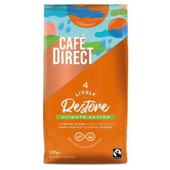 Cafédirect mletá káva Lively s tóny karamelu 227 g