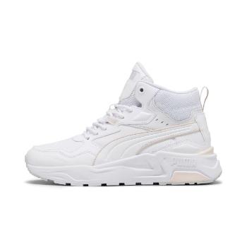 Puma TRINITY LITE MID Pánská volnočasová obuv, bílá, velikost 42