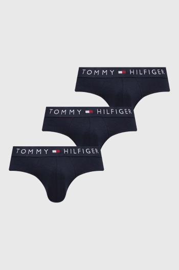 Spodní prádlo Tommy Hilfiger 3-pack pánské, tmavomodrá barva, UM0UM03182