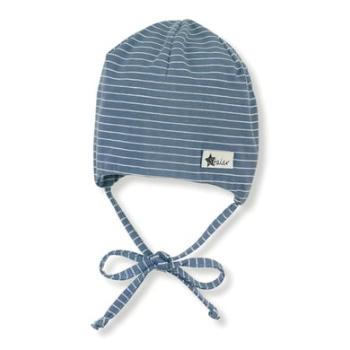 Sterntaler Čepice Beanie sametově modrá