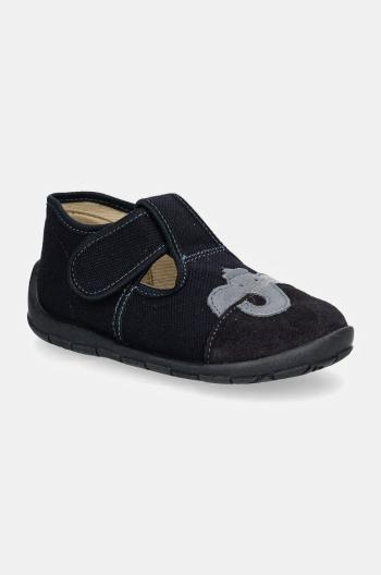 Dětské papuče Froddo CLASSIC SLIPPERS modrá barva, G1700396