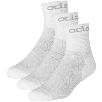 Odlo ACTIVE QUARTER 3-PACK Ponožky, bílá, velikost