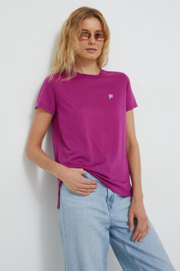 Tréninkové tričko Fila Rabaraba fialová barva