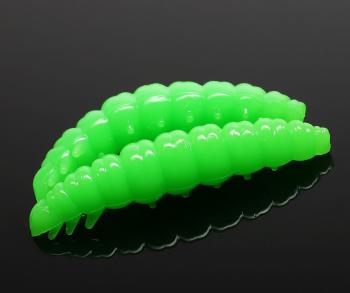 Libra Lures Larva Hot Green - 4,5cm 8ks