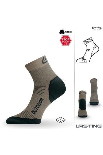 Lasting TCC 769 béžová funkční ponožky Velikost: (34-37) S ponožky