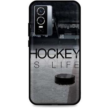 TopQ Kryt Vivo Y76 5G silikon Hockey Is Life 72598 (Sun-72598)