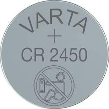 Knoflíková baterie Varta CR2450, lithium, 6450101401