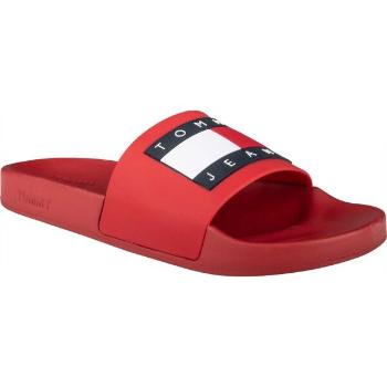 Tommy Hilfiger FLAG POOL SLIDE Pantofle, červená, velikost 43
