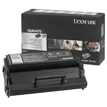 Lexmark originální toner 08A0476, black, 3000str., return, Lexmark E320, 322