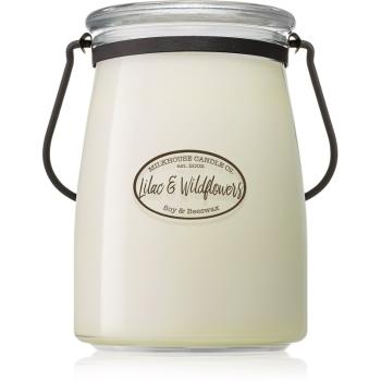 Milkhouse Candle Co. Creamery Lilac & Wildflowers vonná svíčka Butter Jar 624 g