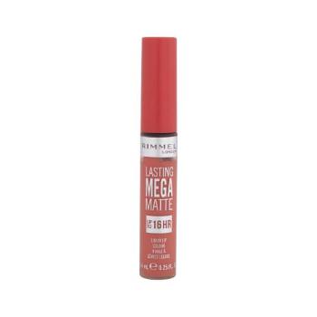 Rimmel London Lasting Mega Matte Liquid Lip Colour 7,4 ml rtěnka pro ženy Coral Sass tekutá rtěnka