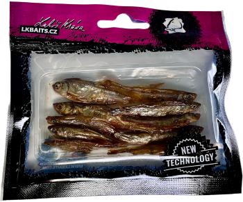 Lk baits dipovaná rybička predátor m 10 ks 5-8 cm