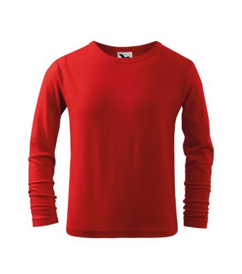 MALFINI Dětské tričko s dlouhým rukávem Long Sleeve - Červená | 158 cm (12 let)